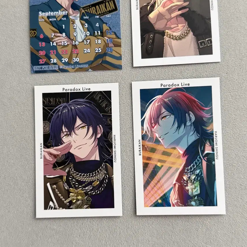 [BUNJANG] Paradox Live MuraKuan Shura J-Free Bundle Set / 피라독스 라이브 파라라이 무뢰관 수라 특전 지프리 일괄