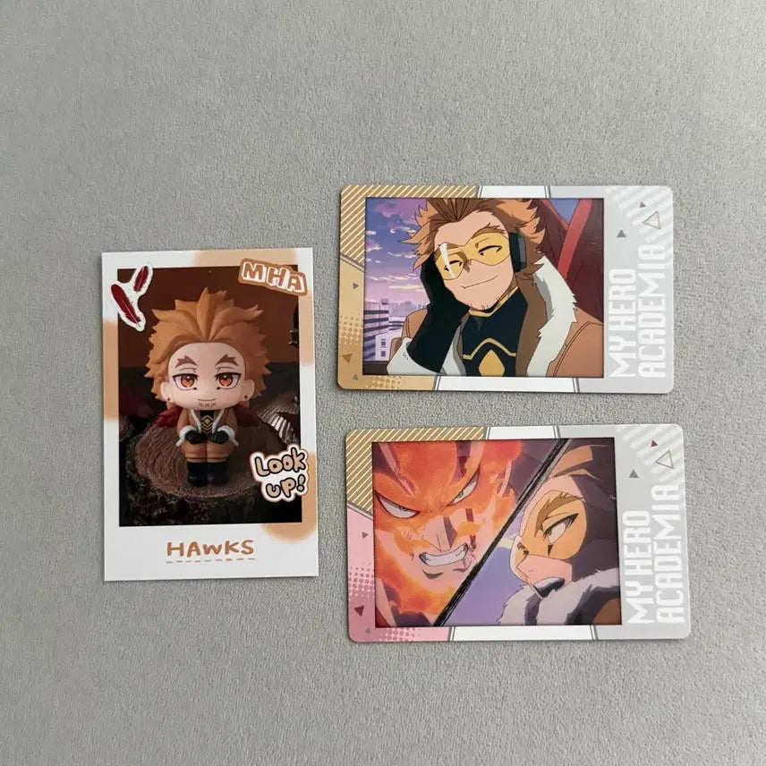 [BUNJANG] My Hero Academia Hawks Lookup Snap Card Bundle Set / 나의 히어로 아카데미아 호크스 룩업 스냅 카드 일괄