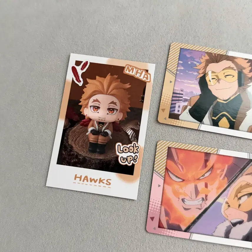 [BUNJANG] My Hero Academia Hawks Lookup Snap Card Bundle Set / 나의 히어로 아카데미아 호크스 룩업 스냅 카드 일괄