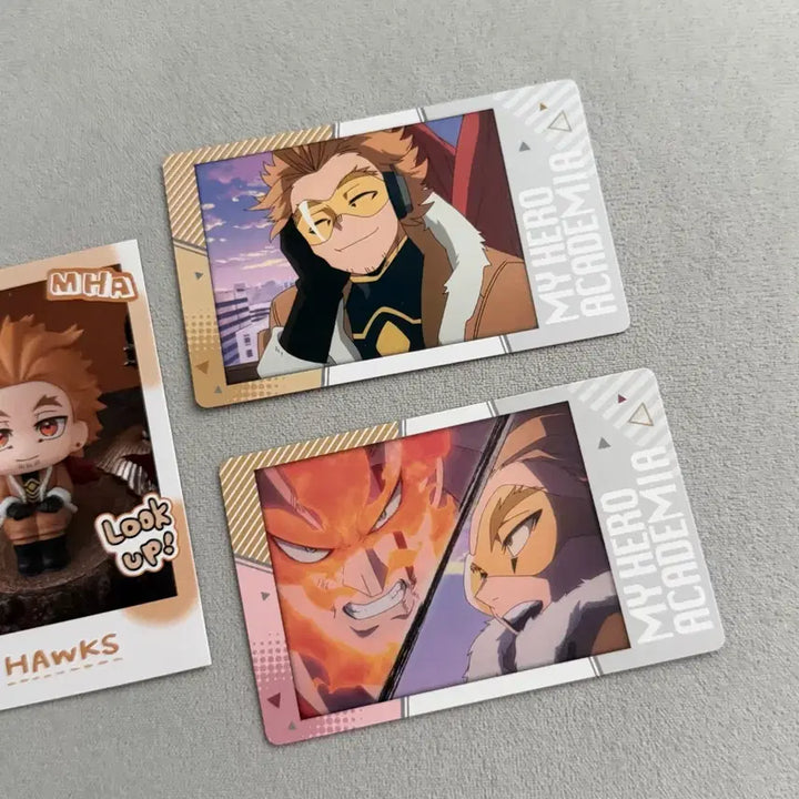 [BUNJANG] My Hero Academia Hawks Lookup Snap Card Bundle Set / 나의 히어로 아카데미아 호크스 룩업 스냅 카드 일괄