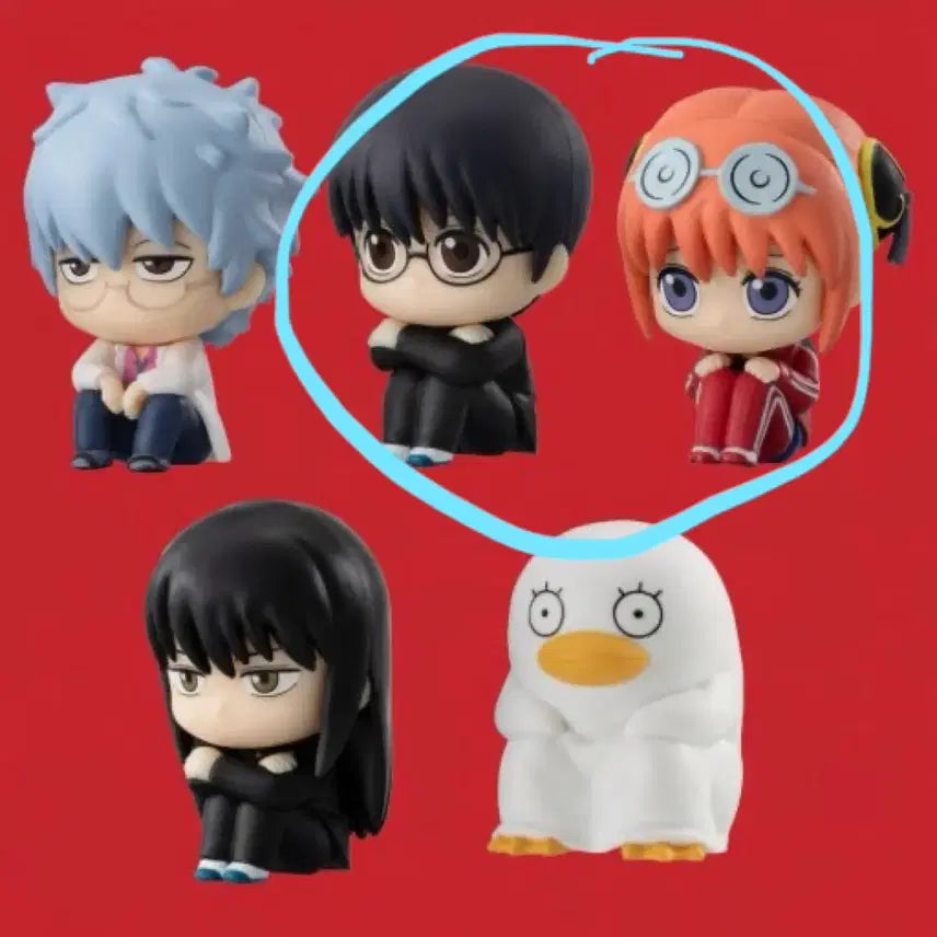 [BUNJANG] Gintama Machiboke 3rd Year Z-Class Gintoki, Shinpachi, Kagura Bundle / 은혼 마치보케 3학년 z반 삼젯 가챠 신파치 카구라 일괄
