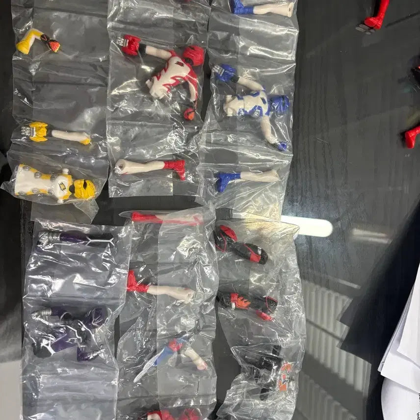 [BUNJANG] Gekiranger Gacha Figure Full Set / 게키렌쟈 가챠 피규어 풀구성