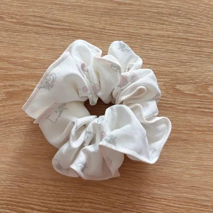 [BUNJANG] FillyMilly Angel Kitty Scrunchie / 필리밀리 천사키티 스크런치 엔젤키티 스크런치