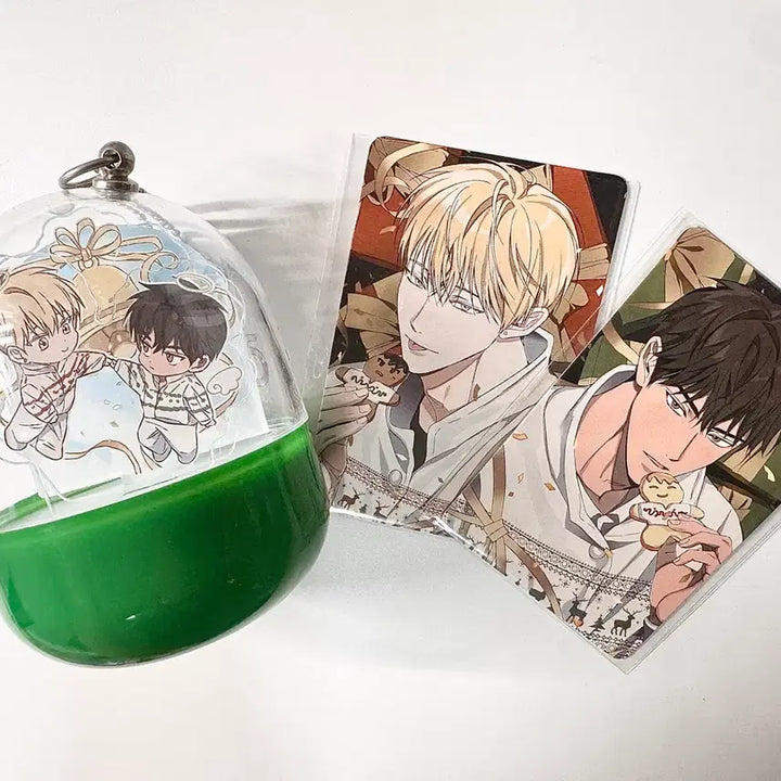 [BUNJANG] 2024 TXT Christmas Capsule Acrylic Stand + Photocard Set / 짝사랑 필승법 크리스마스 캡슐 아크릴스탠드 + 포카
