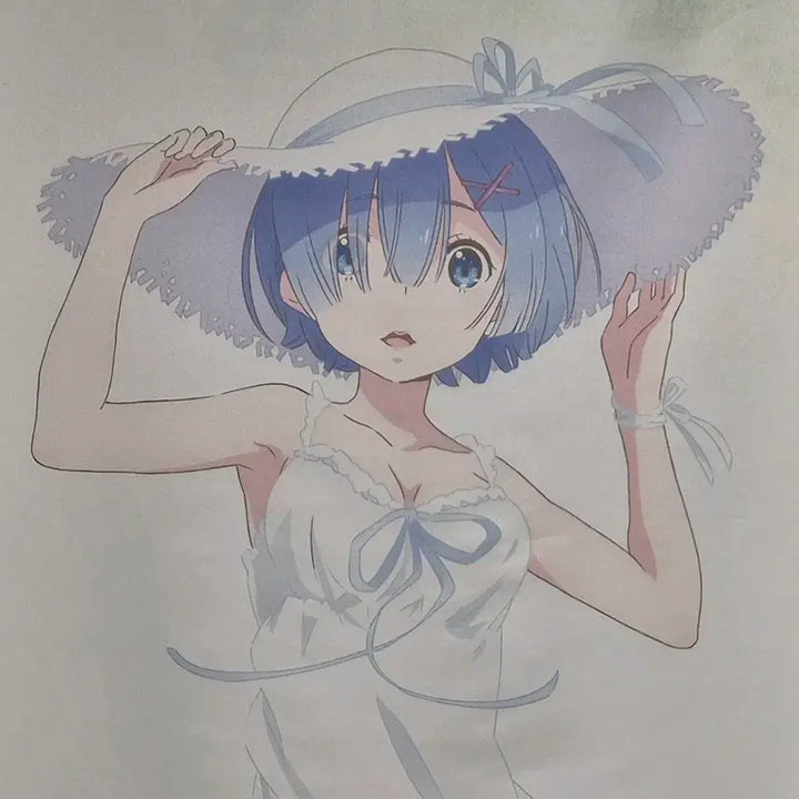 [BUNJANG] Re:Zero Rem Life-Sized Tapestry / 리제로 렘 등신대 테피스트리
