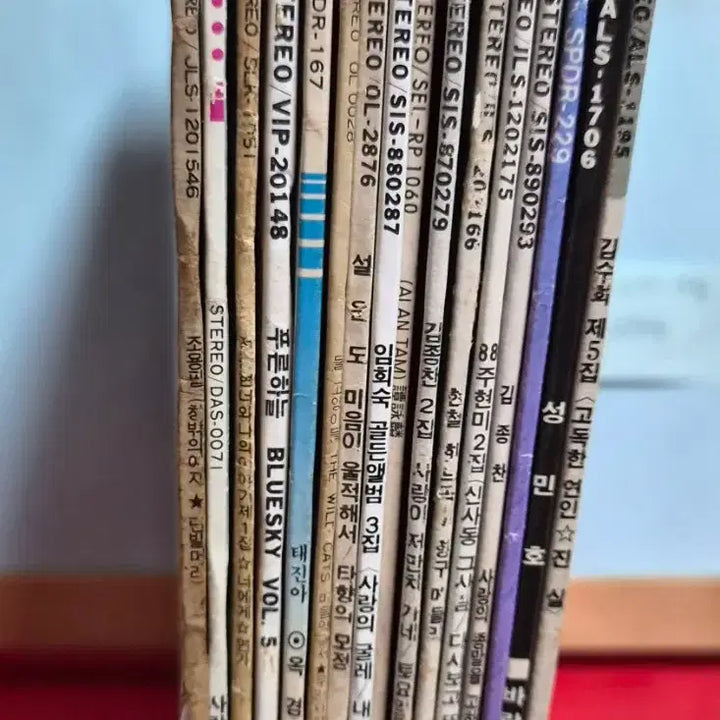 [BUNJANG] Various Artists LP Records Collection (16 Records) Bundle Set / 다양한 가수 LP 레코드판 16장 일괄 판매