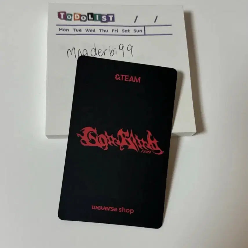 [BUNJANG] ENHYPEN EJ Photocard / 앤팀 의주 EJ 포카