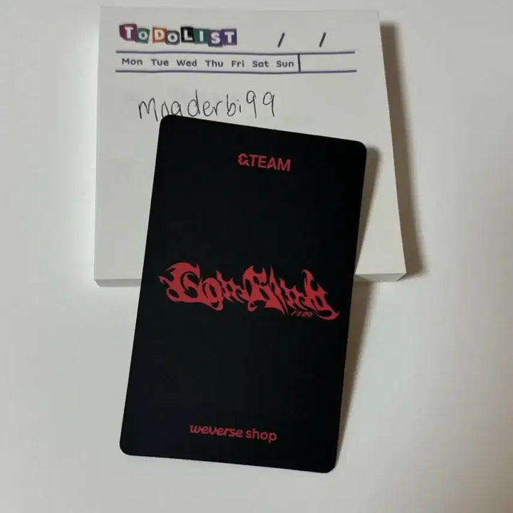 [BUNJANG] ENHYPEN EJ Photocard / 앤팀 의주 EJ 포카