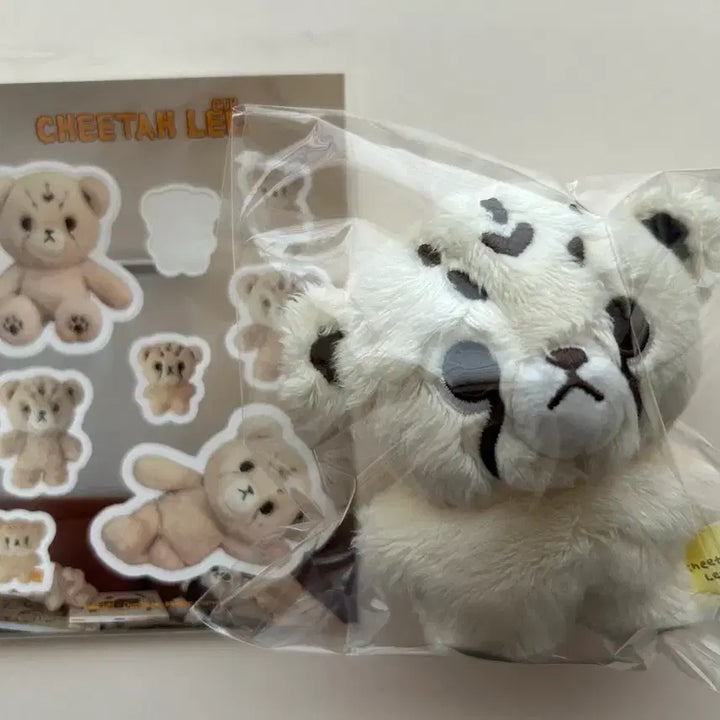 [BUNJANG] NCT Mark Cheetari Doll Sticker Set / NCT 마크 치타리 인형 스티커 포함