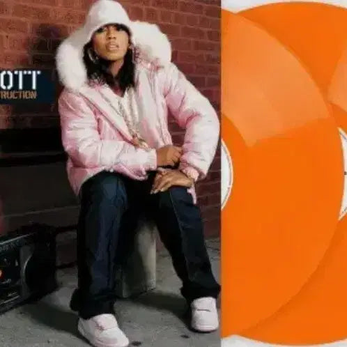 [BUNJANG] Missy Elliott Under Construction Orange Vinyl LP / Missy Elliott - Under Construction  LP