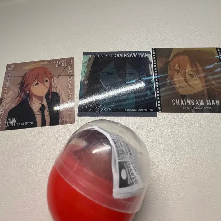 [BUNJANG] Chainsaw Man Angel Clear Card Set / 체인소맨 천사 가챠 + 천사 클리어카드3종