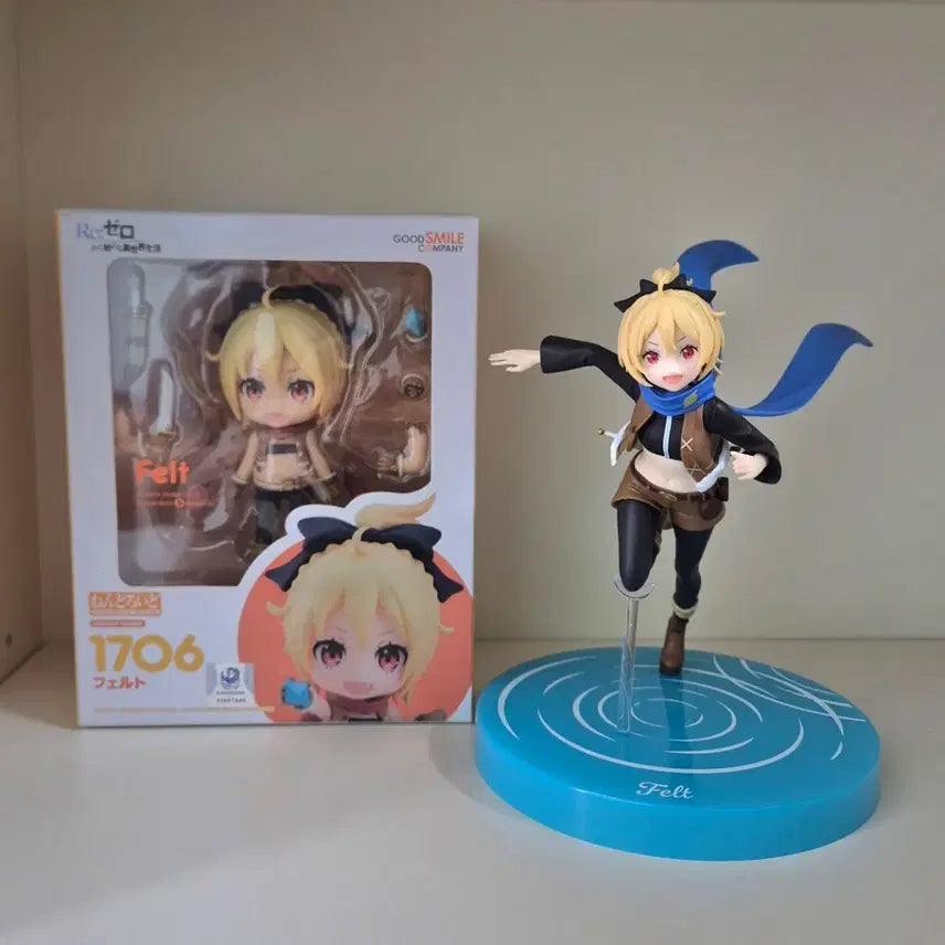 [BUNJANG] Re:Zero Felt Nendoroid &amp; GiGO Figure Bundle Set / 리제로 펠트 넨도로이드 GiGO 피규어 일괄