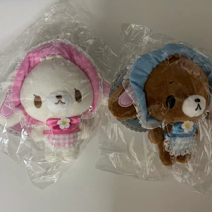 [BUNJANG] Sugar Bunnies Spinny Shirousa Kurousa Keyring Doll Bundle Set / 일괄) 슈가바니즈 스핀즈 시로우사, 쿠로우사 키링 인형
