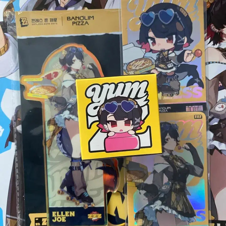 [BUNJANG] ZENZONE ZELEN Lucky Draw Set (Acrylic Stand + 2 Photocards + Keycap) / 젠존제 엘렌 굿즈 풀셋 (아크릴 스탠드+포토카드2종+키캡) 젠레스 존 제로 반올림
