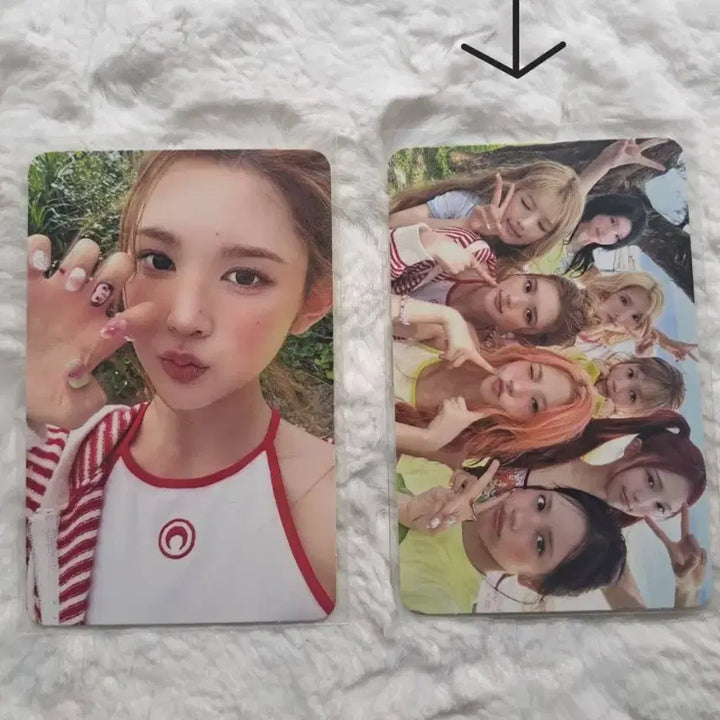 [BUNJANG] Hats de Hats EINA Photocard / 하츠투하츠 에이나 포카 팔아요 !!