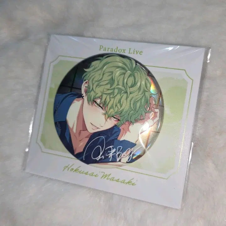 [BUNJANG] Paradox Live Hokusai Masaki 2026 Birthday Limited Can Badge / 미개봉] 파라독스라이브 파라라이 호쿠사이 2026 생일 한정 캔뱃지 굿즈 마사키 호쿠사이 아캉야츠라 아칸야츠라