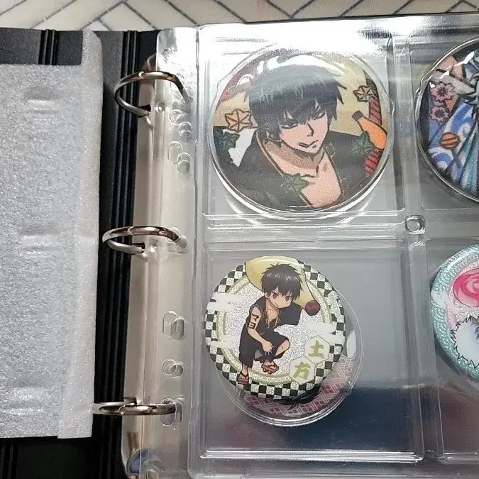 [BUNJANG] Gintama Hijikata Toshiro Tin Badge Set / 히지긴 캔뱃지 일괄