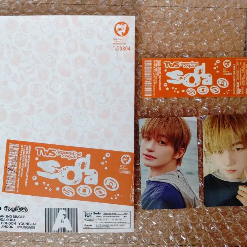 [BUNJANG] TWS SODA SODA Ver. A Jihoon Full Set / 투어스 소다소다 A버젼 지훈 풀세트