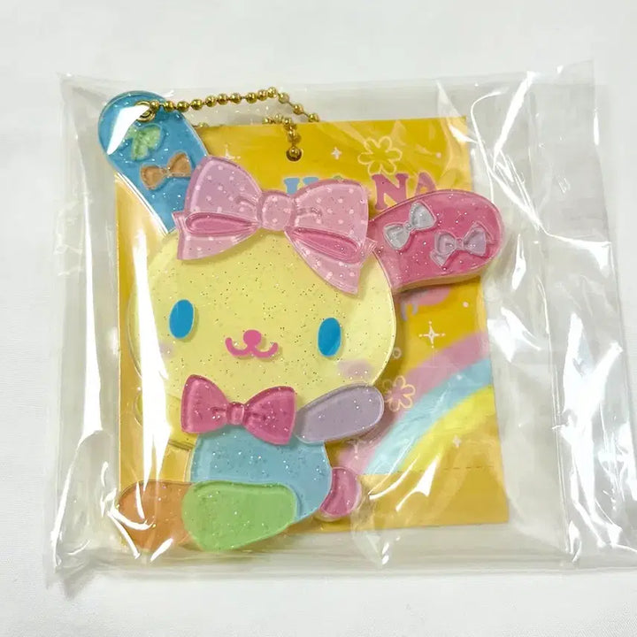 [BUNJANG] Sanrio Usahana Birthday Series Usahana Slide Mirror Keyring / 산리오 우사하나 생일시리즈 사랑하는 우사하나 슬라이드 미러 키링
