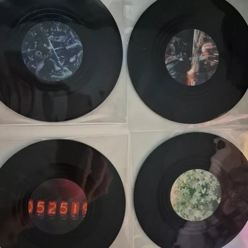 [BUNJANG] Official Higedanism Pop-up Store LP Coaster Set / 히게단 성수 팝업 LP 코스터 세트