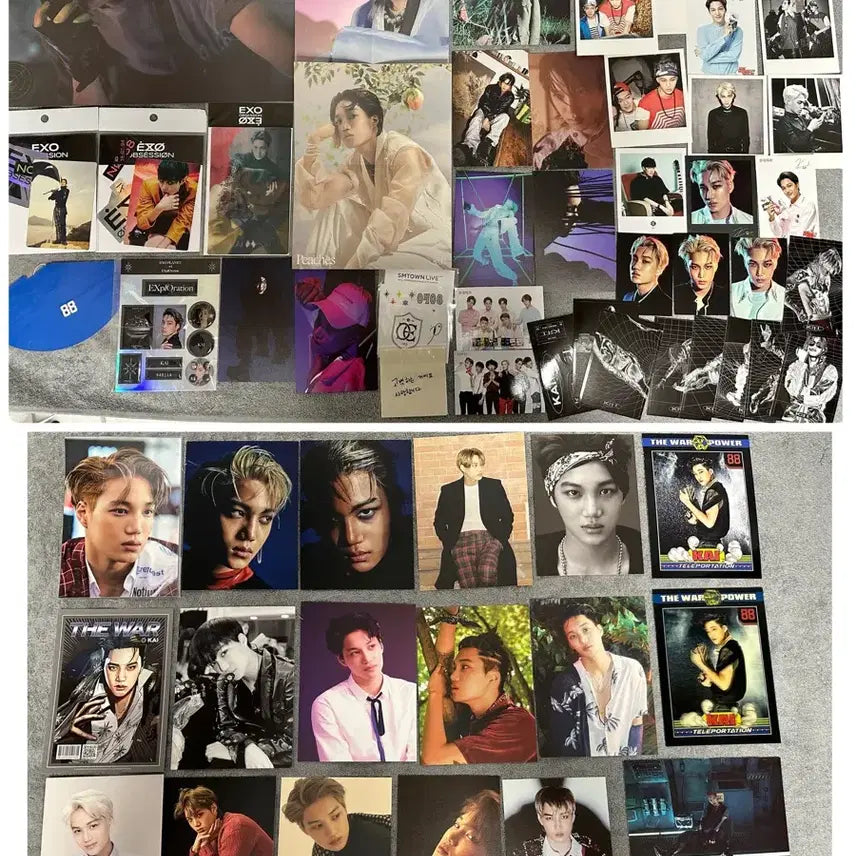[BUNJANG] EXO Kai Bundle Set Photocards &amp; Goods / 엑소 카이 포카 굿즈 일괄판매