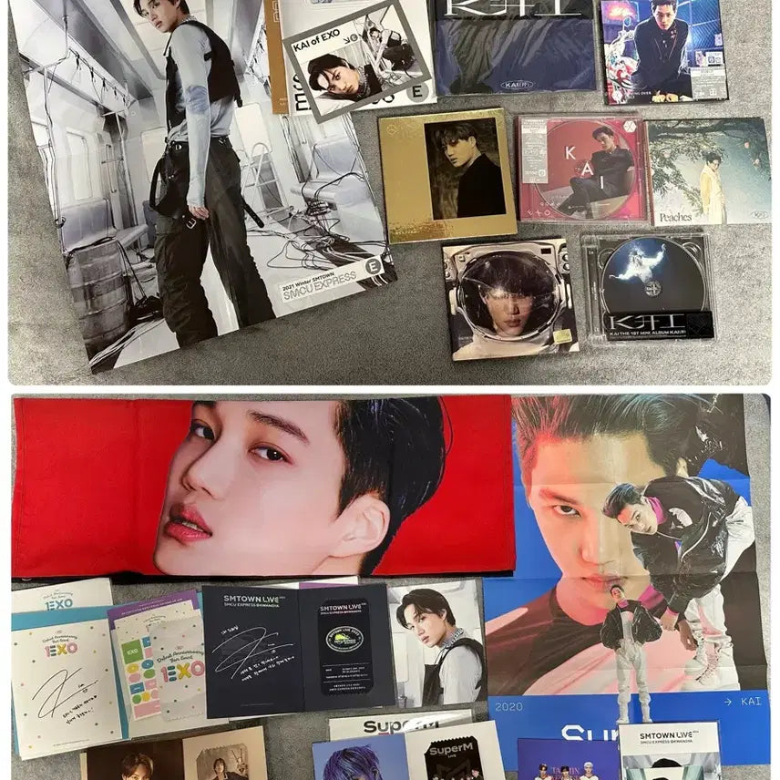[BUNJANG] EXO Kai Bundle Set Photocards &amp; Goods / 엑소 카이 포카 굿즈 일괄판매
