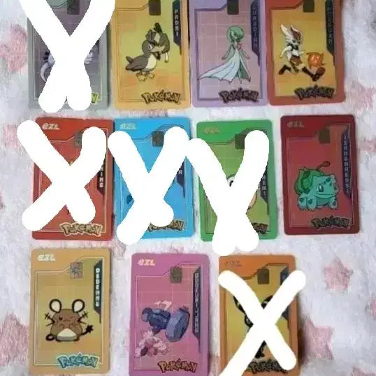 [BUNJANG] Pokemon Transportation Card Set / 포켓몬 교통카드