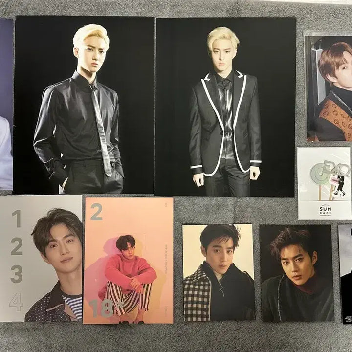 [BUNJANG] EXO SUHO Photocard Bundle Set / 엑소 수호 포카 굿즈