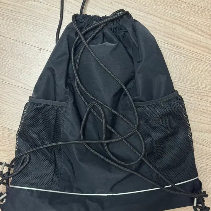 [BUNJANG] ATEEZ Black String Bag / 에이티즈 ATEEZ 스트링 백 검정색