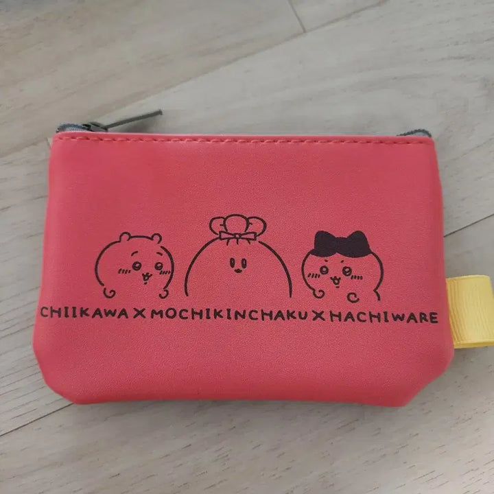 [BUNJANG] Nagano Chiikawa Hachiware Momoko Chikin Yubujumeoni Card Wallet / [미사용]나가노 치이카와 하치와레 농담곰 모치킨 유부주머니 카드지갑 판매