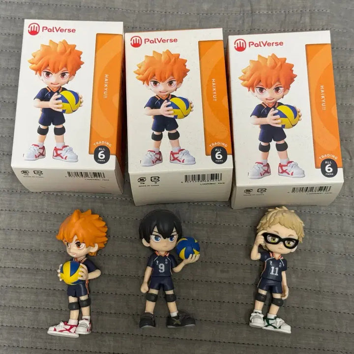 [BUNJANG] Haikyuu!! Four Base Hinata Kageyama Tsukishima Set / (3종 세트) 하이큐 팔버스 히나타 카게야마 츠키시마