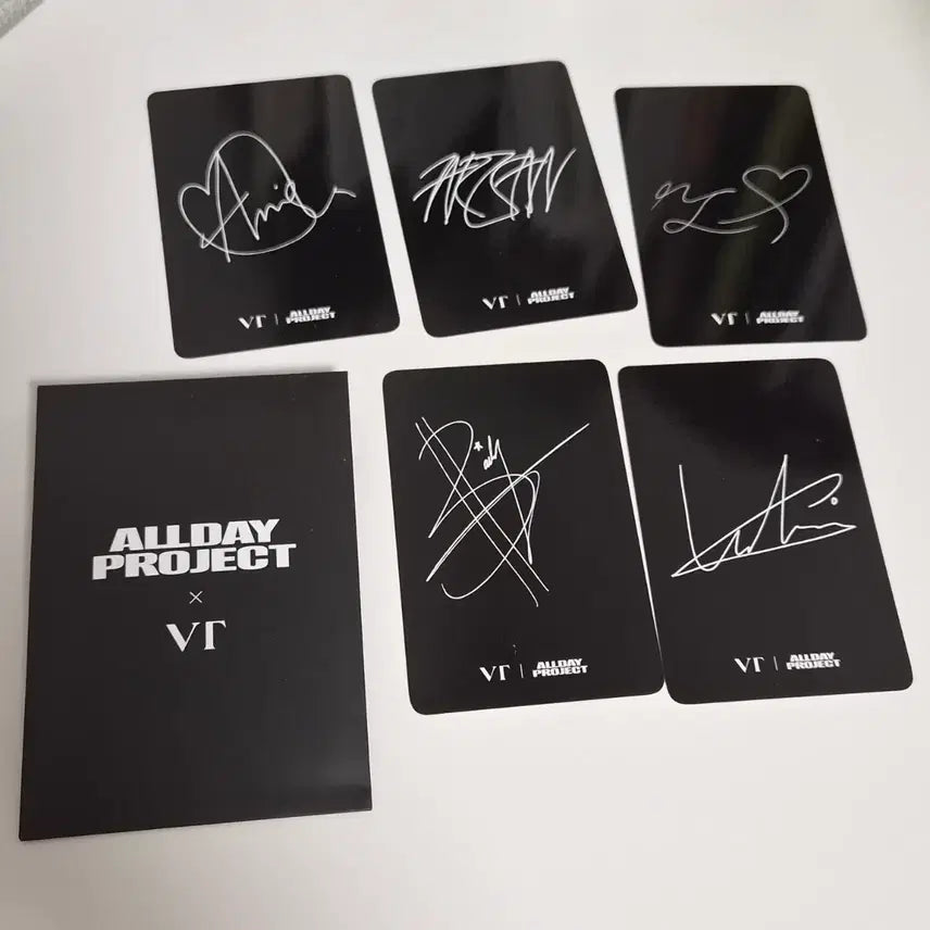 [BUNJANG] VT Cosmetics All Day Project Photocard Set / VT 올데이 프로젝트 포토카드 세트