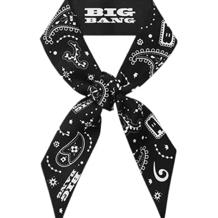 [BUNJANG] Bigbang 20th Anniversary Twilly Scarf / 빅뱅 20주년 트윌리 스카프