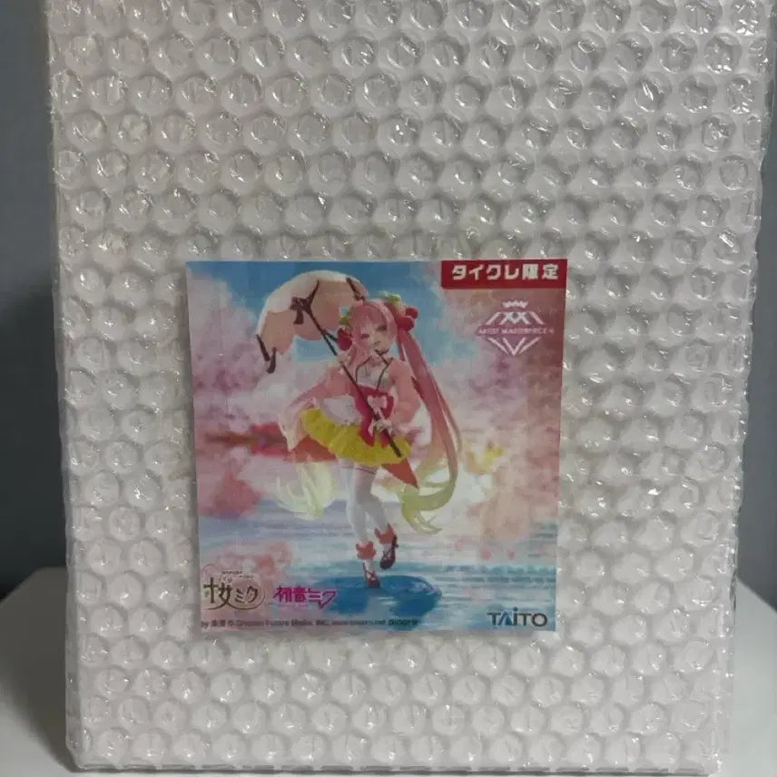 [BUNJANG] Taito Sakura Miku Cherry Blossom Dress Figure (Sealed) / 타이토 사쿠라 미쿠 벚꽃 드레스 미개봉 피규어