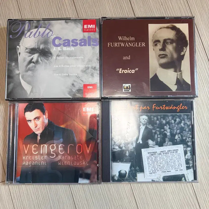 [BUNJANG] Classical Music CDs: Bach, Schubert, Eroica featuring Pablo Casals, Furtwängler, Maxim Vengerov / 푸르트뱅글러, 파블로 카잘스 등 클래식 CD