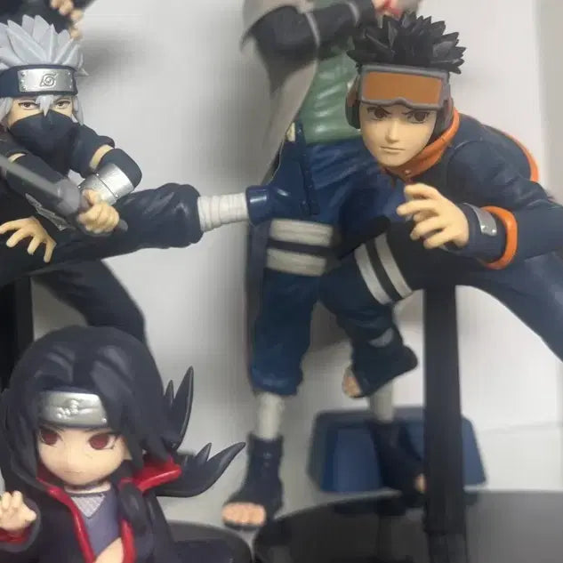 [BUNJANG] Naruto Kakashi Obito Vibrations Stars Chibi Childhood Figures / 나루토 카카시 오비토 바이브레이션 스타즈 피규어 치비 유년기 어린시절