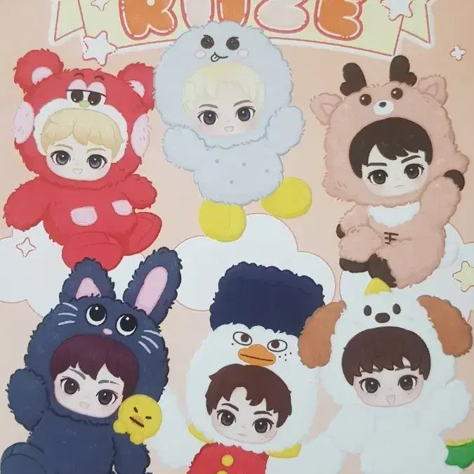 [BUNJANG] RIIZE POP MART Fluffy Doll Seokwoong (Seok) &amp; Eunseok (Yongdol) / 라이즈 팝마트 플러피 인형 양도  송용돌이 은석