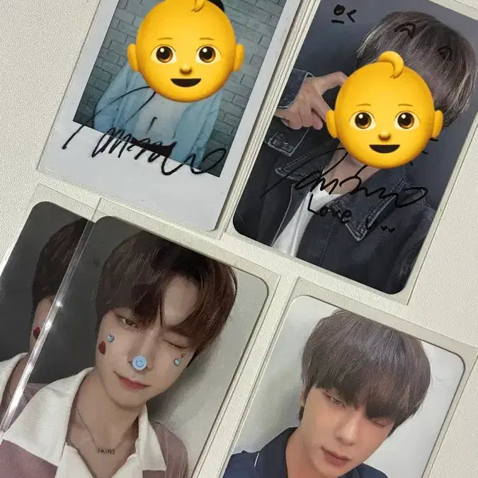 [BUNJANG] OMEGA X Jaehan Signed Polaroid Photocard Bundle / 오메가엑스 제현 싸인 폴라 포카 양도