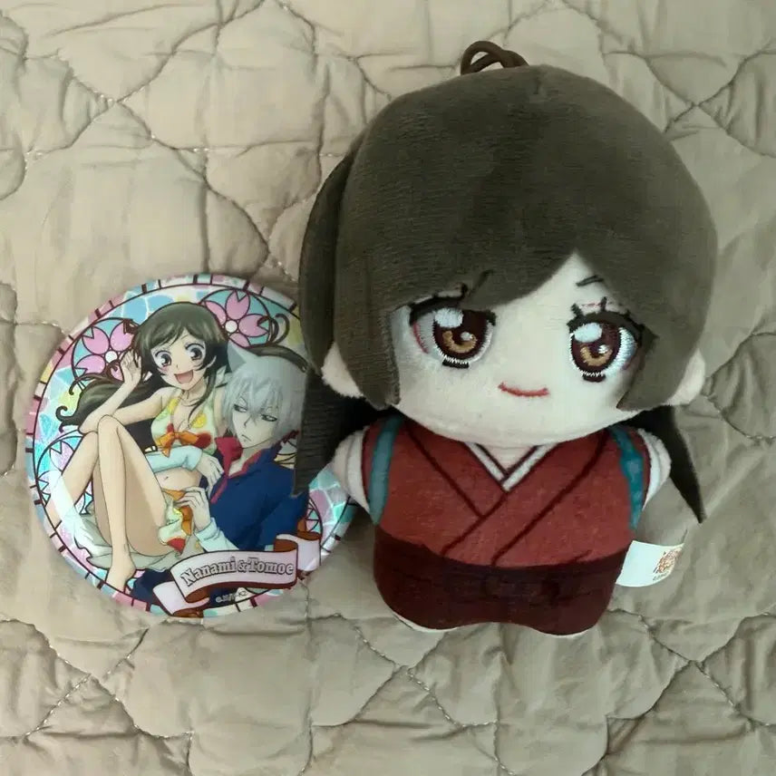 [BUNJANG] Oshin Rei Nanami Doll, Badge Set / 오신령 나나미 인형,뱃지