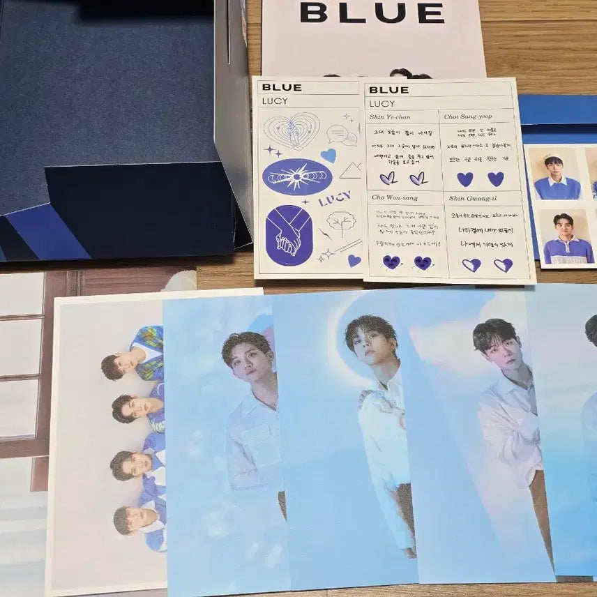 [BUNJANG] Lucy Blue Album Unsealed (Photocard Included) / [개봉] 루시 블루 앨범 (포카 O)