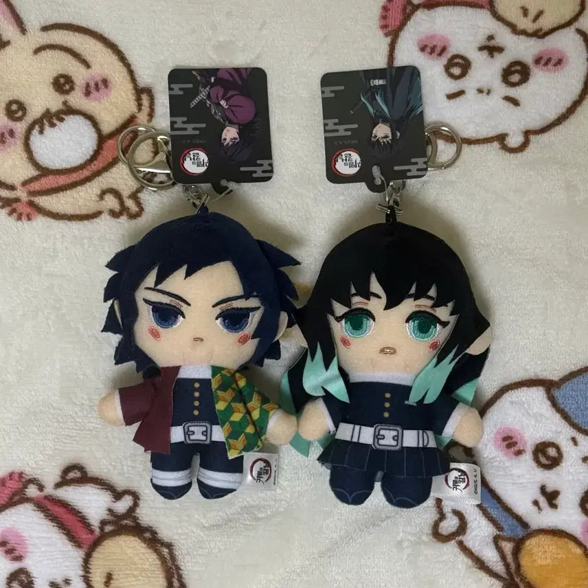 [BUNJANG] Demon Slayer Giyu Tomioka Muichiro Tokito Doll Bundle Set / 일괄) 귀멸의 칼날 기유 무이치로 인형