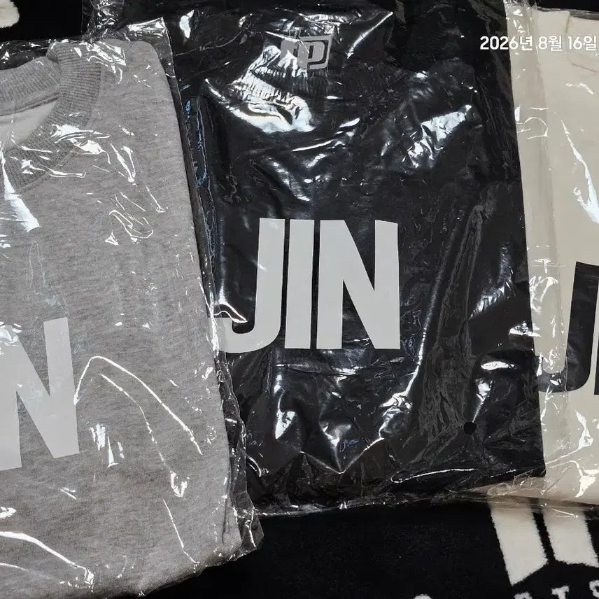 [BUNJANG] BTS Fanmade Initial T-Shirt / 방탄 비공굿 팬메이드 이니셜 티셔츠(새상품)