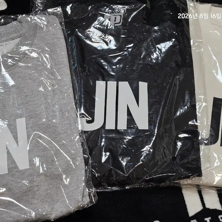 [BUNJANG] BTS Fanmade Initial T-Shirt / 방탄 비공굿 팬메이드 이니셜 티셔츠(새상품)