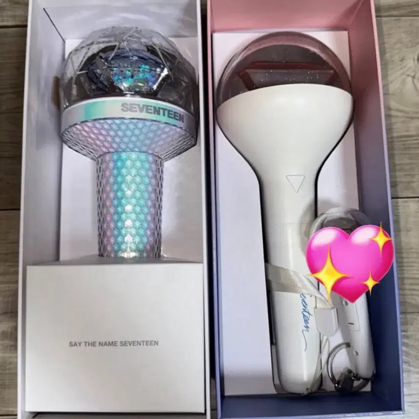 [BUNJANG] Seventeen Light Stick (New/Old Ver.) / 세븐틴 응원봉 뉴럿봉 구럿봉