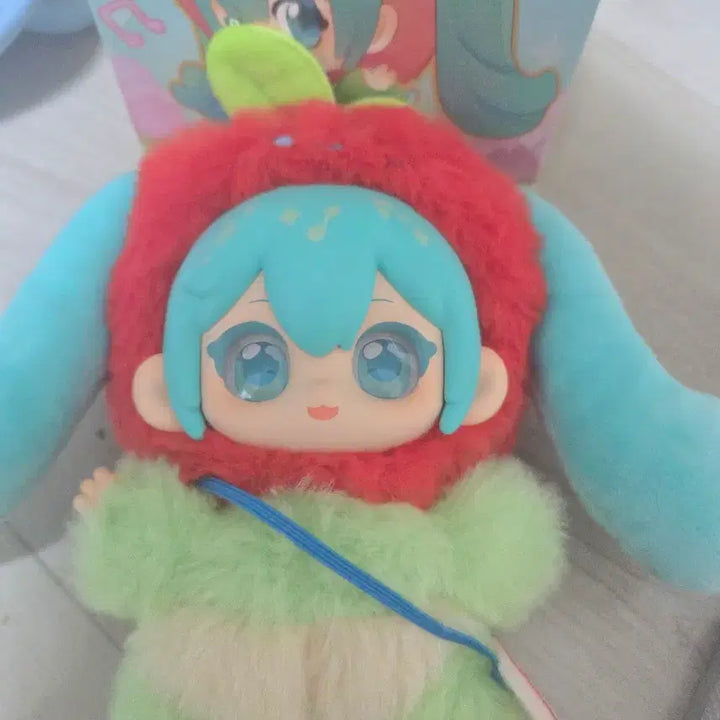 [BUNJANG] Hatsune Miku Forest Concert Series Soft Plush Apple Nui / 하츠네 미쿠 포레스트 콘서트 시리즈 소프트 플러시 인형 사과 누이 하츠네미쿠