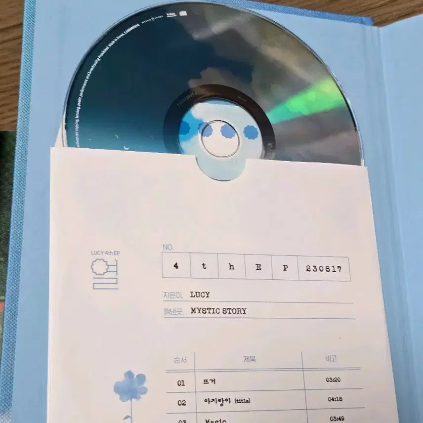 [BUNJANG] Lucy Yeol Album Unsealed (Photocard Random) / [개봉] 루시 열 앨범(포카0)