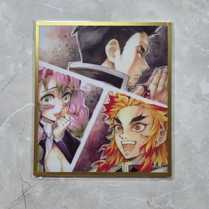 [BUNJANG] Demon Slayer Kimetsu no Yaiba Mitsuri Rengoku Gyomei Akihabara Akril Set / 귀멸의 칼날 아크릴 색지 주합회의 미츠리 렌고쿠 교메이 A08
