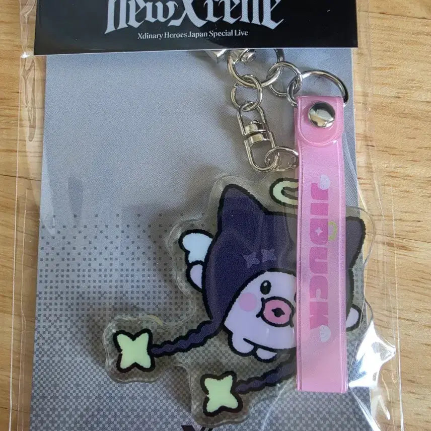 [BUNJANG] Xdinary Heroes JIDEOK Acrylic Keyring (Sealed) / 미개봉 새상품>Xdinary Heroes 아크릴 키링 지덕