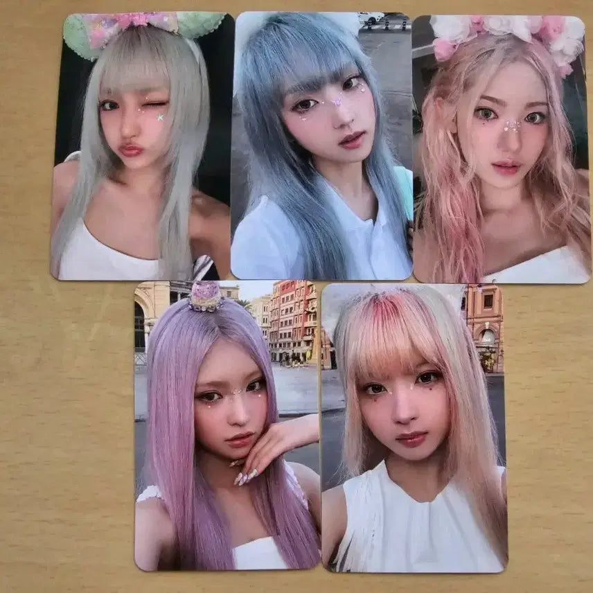 [BUNJANG] Kikik Waikiki 1st Week All Attend Studio Photocard / 키키 와이키키 1주차 올출 공방포카
