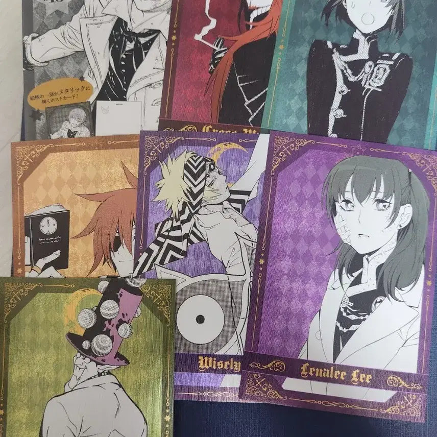 [BUNJANG] D.Gray-man Postcard Collection Set / 디그레이맨 포스트카드컬랙션 세트